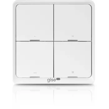 GISE pametni gumb za prizore Zigbee Tuya GSBT-ZB bel