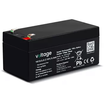 VOLTAGE AGM akumulator 12V 3.5Ah VE12-3.5 (življenjska doba 6-9 let)
