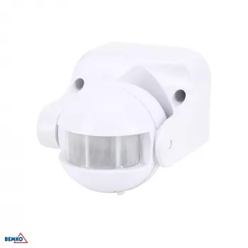 BEMKO PIR senzor gibanja 1200W 180° bel
