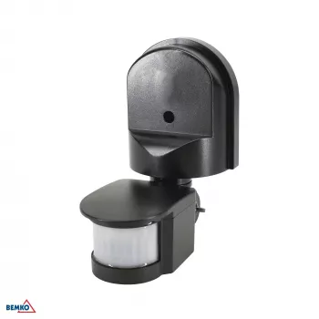 BEMKO PIR senzor gibanja 1200W 180° črn