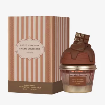 LATTAFA Give Me Gourmand Choco Overdose parfumska voda v pršilu, 75ml