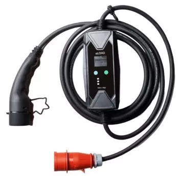 ELOAD TIE-EV16-P3-GEN2 11kW trifazni polnilnik za električna vozila z daljinskim upravljanjem, tip 2, kabel 5m, IP54