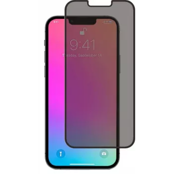 SCREENOR zaščitna folija za zaslon iz kaljenega stekla Privacy 360 za Apple iPhone 13 / 13 Pro / 14