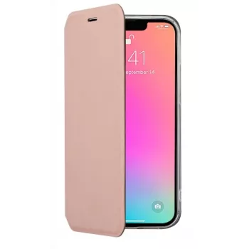 SCREENOR Clever ovitek z denarnico za Apple iPhone 14 - roza