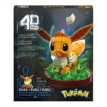 SPINMASTER 4D Build - Pokémon Eevee 3D puzzle model (83 kosov)