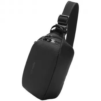 Pacsafe V torbica za pas Jet Black