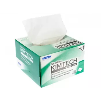 KIMBERLY-CLARK KIMTECH SCIENCE Delicate Task brisače, 280 brisač na škatlo, bele, 1-slojne, malo vlaknin, dozirna škatla