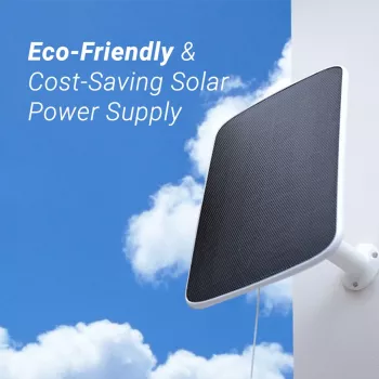 EZVIZ EB3 3MP brezžična IP kamera s solarno ploščo, USB-C, barvni nočni vid, dvosmerni zvok, IP65, 5200mAh baterija
