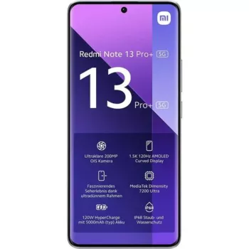 Xiaomi Redmi Note 13 Pro+ 256GB, Aurora Purple, Android 13, 5G, 8 GB LPDDR5
