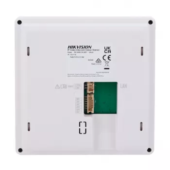 Hikvision DS-KH6110-WE1 4,3 inch notranja enota, 480x272, PoE, WiFi, 4 programirljive tipke, zaslon na dotik, bela