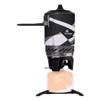 FIREMAPLE FMS-X2-Black integrirani zunanji kuhalni sistem