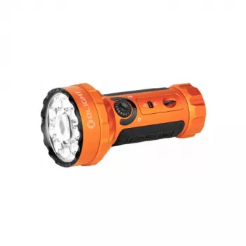 OLight Marauder Mini oranžna LED svetilka dolgega dosega na baterije 7000 lm