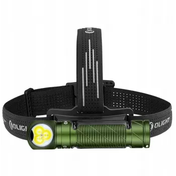 Olight Perun 3 čelna svetilka, OD Green