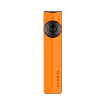 OLight ArkPro Class 1 oranžna hladno bela LED svetilka s stroboskopskim načinom in UV svetlobo