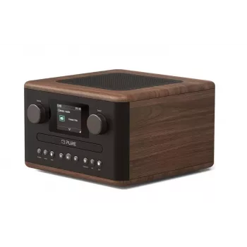 PURE ACOUSTICS Pure Classic C-D4 digitalni radio Coffee Brown/Walnut EU/UK