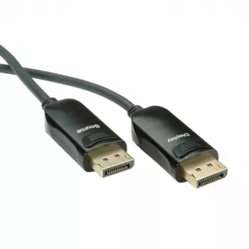 ROLINE DisplayPort 1.4 aktivni optični kabel (AOC), M/M, 50 m, črn (14.01.3492)