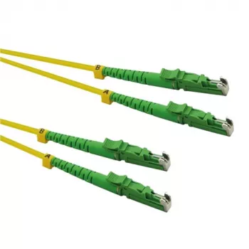 ROLINE optični patch kabel duplex 9/125 µm OS2 LSH/APC, LSOH, rumen, 3 m