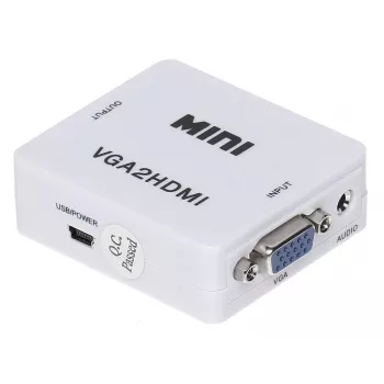 DELTA VGA+AU/HDMI-ECO pretvornik VGA na HDMI z zvokom