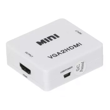 DELTA VGA+AU/HDMI-ECO pretvornik VGA na HDMI z zvokom