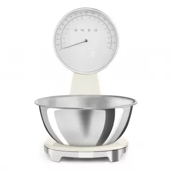 SMEG analogna in digitalna kuhinjska tehtnica krem KSF01CRWW