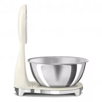 SMEG analogna in digitalna kuhinjska tehtnica krem KSF01CRWW