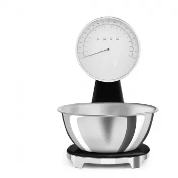 SMEG analogna in digitalna kuhinjska tehtnica črna KSF01BLWW