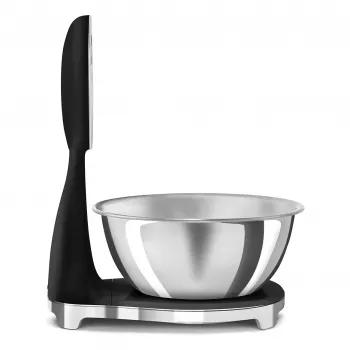 SMEG analogna in digitalna kuhinjska tehtnica črna KSF01BLWW