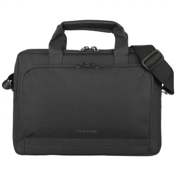 Tucano Star torba čez ramo za prenosnike 12-13 inch, črna