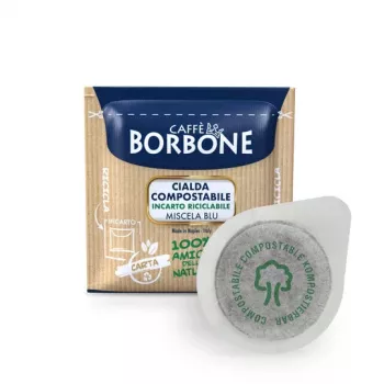 Caffè Borbone Miscela Blu 44mm ESE kavne blazinice 100 kosov (vsaka 7,2 g)