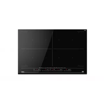 Teka IZF 88700 MST črna vgradna indukcijska kuhalna plošča 80 cm s 7 conami