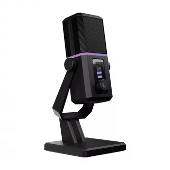 Rampage Cyclone igralni mikrofon RGB USB-C črn