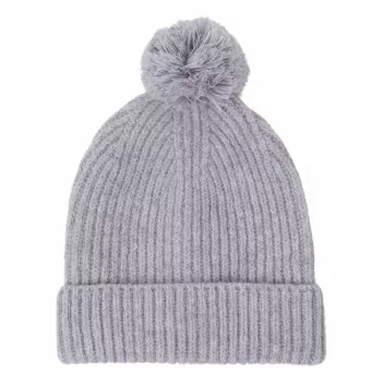 Lodger otroška kapa iz 100 % merino volne Drizzle Grey 6-12 mesecev