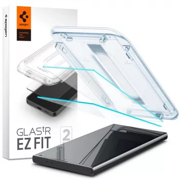 Spigen Glas.tR EZ Fit zaščitna folija iz kaljenega stekla za Samsung Galaxy S24 Ultra - 2 kosa