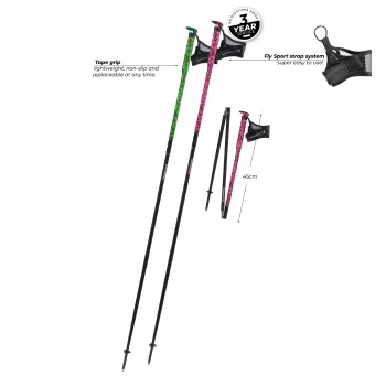 Komperdell FXP Carbon 125 cm tekaške palice