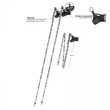 Komperdell FXP tekaške palice 120 cm
