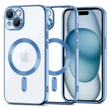 Tech-Protect Magshine MagSafe ovitek za iPhone 15 Sky Blue