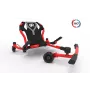 EzyRoller Spinner X gokart za vožnjo - na nožni pogon z 360° vrtenjem - rdeč