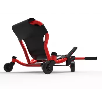 EzyRoller Spinner X gokart za vožnjo - na nožni pogon z 360° vrtenjem - rdeč