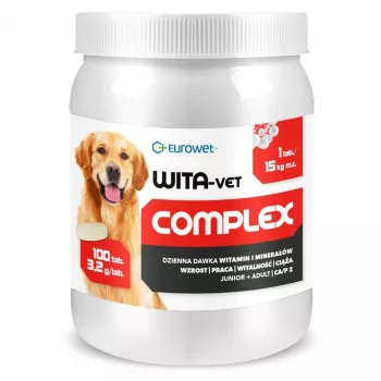 EUROWET Wita-Vet Complex 3,2g prehransko dopolnilo za pse - 100 tablet