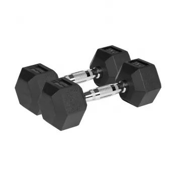 REBEL ACTIVE gumirani litoželezni ročki 2x5 kg