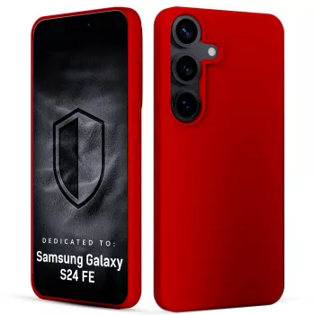 3MK PROTECTION Samsung Galaxy S24 FE - 3mk Hardy Mellow Case rdeč