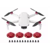 SUNNYLIFE zaščitni pokrovi motorjev za DJI Mavic Mini 2 / Mini SE (paket 4 kosov) - črni
