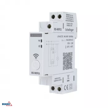 SCHELINGER A26-RS-WIFI2 astronomska stikalna ura, Wi-Fi, 1-kanalna, 48-240V AC/DC, 16A, DIN letev