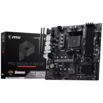 MSI PRO B550M-P WiFi6E matična plošča (B550, AM4, mATX, AMD)