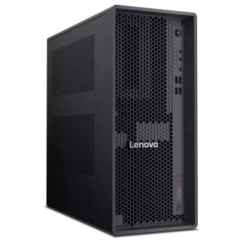 Lenovo ThinkStation P4 30KN stolpna delovna postaja - AMD Ryzen 5 Pro 9655 3,9 GHz, 32 GB RAM, 512 GB NVMe SSD, Radeon grafika, Windows 11 Pro, monitor