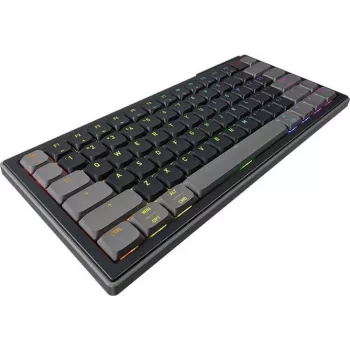 CHERRY K63W PRO COMPACT ULTRA-WIDEBAND mehanska igralna tipkovnica - CHERRY MX Low Profile 2.0 Red, US razporeditev, črna