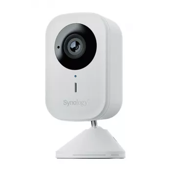 Synology CC410W 4MP Wi-Fi kockasta kamera s pomočjo umetne inteligence in 360° panoramskim pogledom, dvosmerni zvok, IP67, PoE
