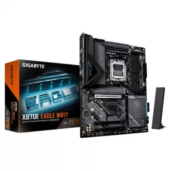 GIGABYTE X870E EAGLE WIFI7 AM5 ATX matična plošča, DDR5, USB4, Wi-Fi 7, 5GbE, 4x M.2