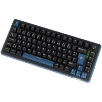 Ducky OK-M 75 mehanska igralna tipkovnica, 75% postavitev, stikala KTT Tactile z možnostjo zamenjave med delovanjem, RGB osvetlitev, ISO, črna