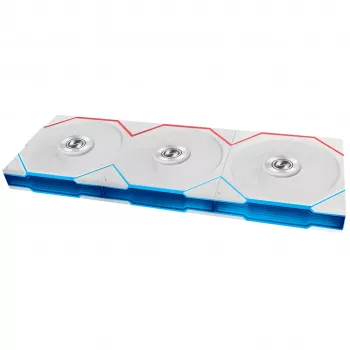 Lian Li UNI FAN TL FLEX Wireless ARGB ventilator 120mm, bel, 3 kos s krmilnikom